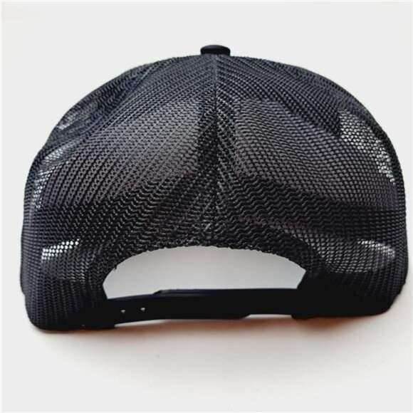 Rich Men North Of Richmond BS Overtime Pay Flat Bill Mesh Snapback Cap Hat Black